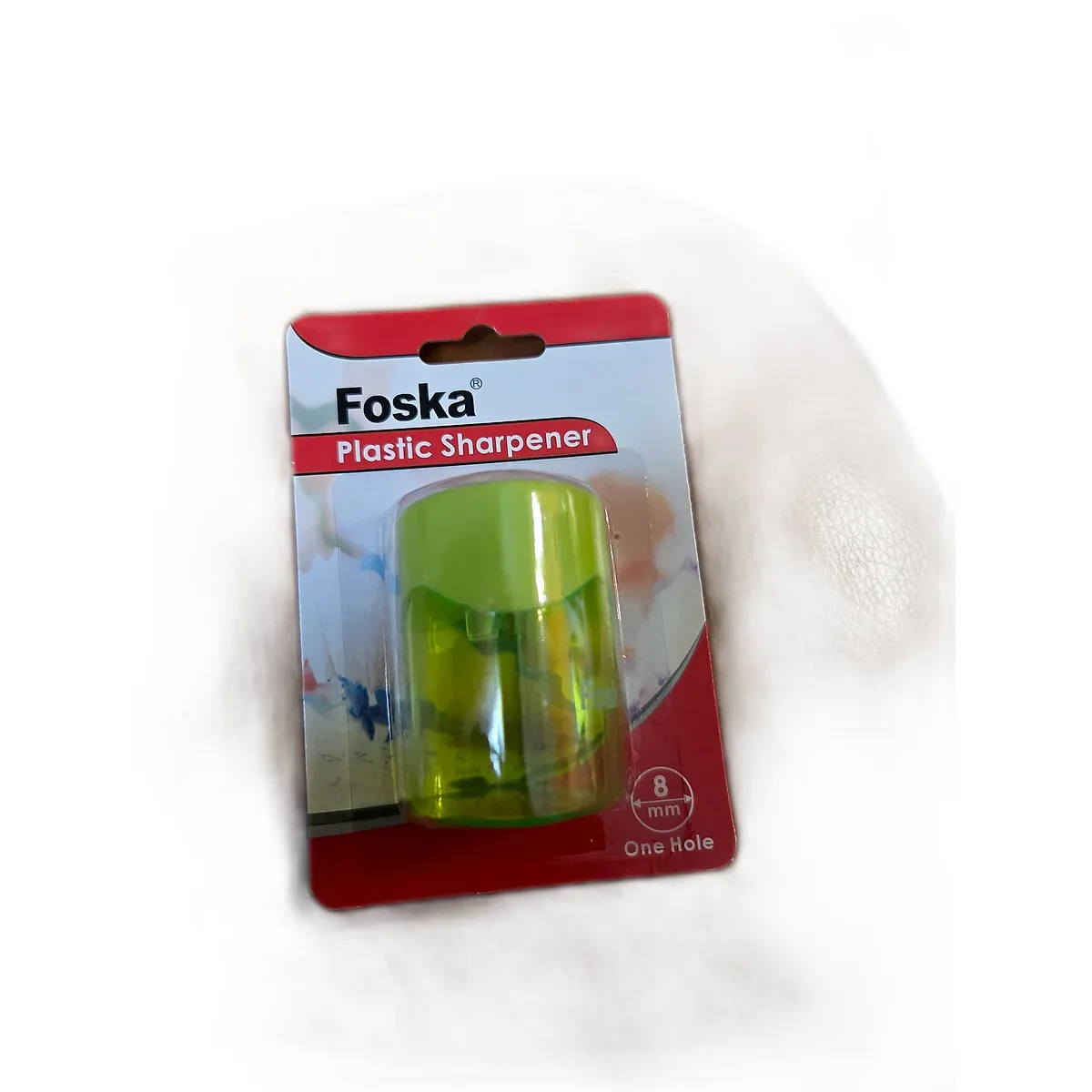 Foska Plastic Sharpener - Taille-crayon 8mm